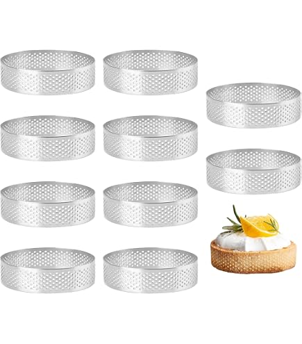 Amazon｜丸セルクル 直径5cm 高さ5cm ケーキリング ステンレス製 業務