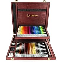 STABILO スタビロ 水彩パステル色鉛筆 カーブオテロ 48色セット STABILO 色鉛筆 4.4mm 48色セット 水彩パステル色鉛筆