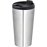 Atlas(アトラス) 真空 断熱 2重構造 ダブル ステンレス カフェ タンブラー 0.35L シルバー ASF-350SV