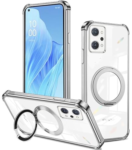 Amazon.co.jp: OPPO Reno9 A Reno7 A 対応 クリアケース リング付き