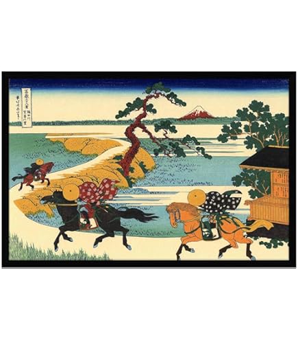 Amazon.co.jp: 喜多川歌麿『北国五色墨 河岸』木版画 浮世絵 錦絵 人物