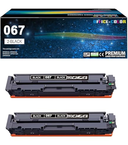 Amazon.co.jp: MYTONER 067 067H トナーカートリッジセット Canon 067