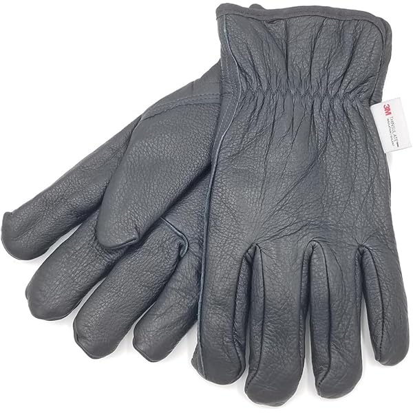 Amazon.co.jp: 冬用 裏地付バイク手袋 レザーグローブ 防寒防風 裏起毛