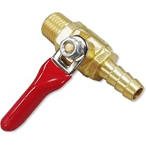 36348　ペットコック1/4インチ　ストレート【ハーレー旧車 Amazon.co.jp: ブラスペットコック1/4 : 車＆バイク