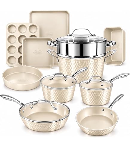 Amazon.co.jp: Gotham Steel スタッカブルフライパン調理器具3点セット
