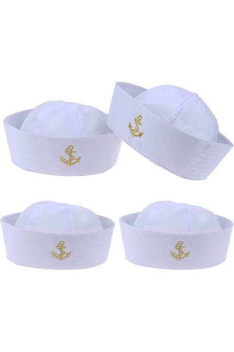 Adult Yacht Navy Sailor Hats 