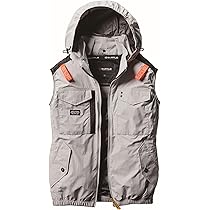 BURTLE ハイバッグ　AIRCRAFT ベスト グレー　Lサイズ 完売] AIRCRAFT ベスト・ファンユニット・バッテリー、デバイス