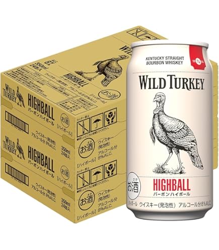 WILD TURKEY HIGHBALL 350ml 24缶×2 Amazon.co.jp: カンパリ ワイルドターキー バーボンハイボール 350ml