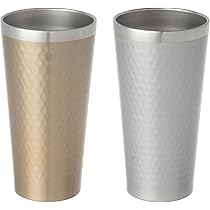 Amazon｜maebata luxe リュクス ペアサーモタンブラー ゴールド