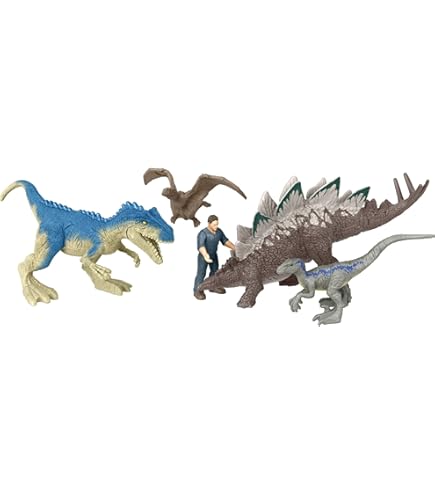 Jurassc World Domnon Mns Wave 2 Complete Set - YouTube - View #9