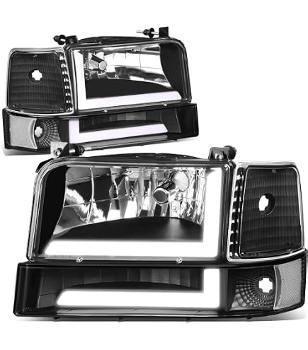 Clear Chrome Headlights For Ford Falcon / Falcon Ute BA BF 2002-2006 | Aftermarket Lamps | FYE527043