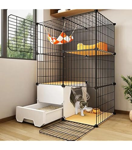 大型キャットケージ 3段 Amazon.co.jp: 猫ケージ 3段 大型 キャットケージ 幅74*奥行47