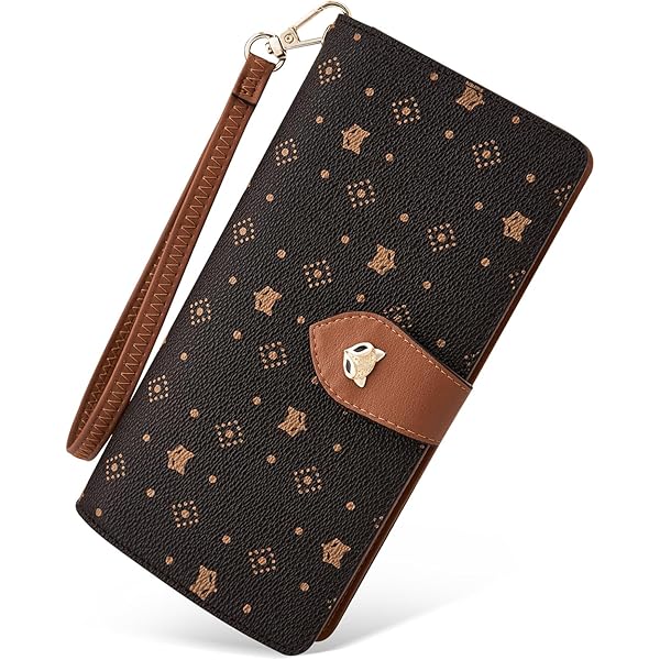 Amazon | [DADABULIU] 長財布 本革 星 緑 星柄 ほし レディース