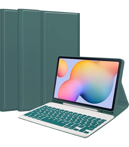 Amazon.co.jp: Galaxy Tab S6 Lite Book Cover｜ピンク｜タブレット