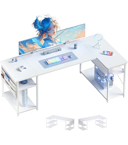 Amazon.co.jp: IKEA BEKANTコーナーデスク左、160x110cm、リノリウム