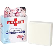 Amazon | 顔ダニ・ニキビ対策 薬用洗顔石鹸 ダイム 薬用フェイス