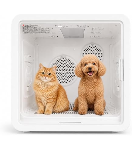 Amazon | NYHGOXM ペットドライヤー 犬猫用 ドライボックス 大容量