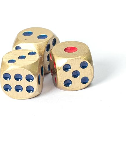 Amazon | [Levarage] サイコロ 0019 マーブル赤緑黄 4個組 dice