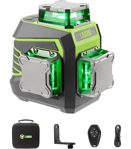 Amazon | レーザー墨出し器 4 x 360° リモートコントロール 16ライン
