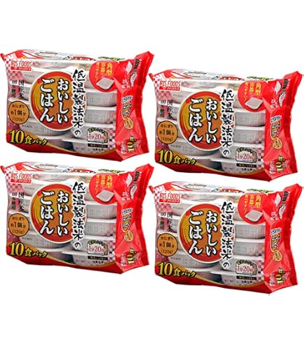Amazon.co.jp: 低温製法米のおいしいごはん 180g 40食パック : 食品
