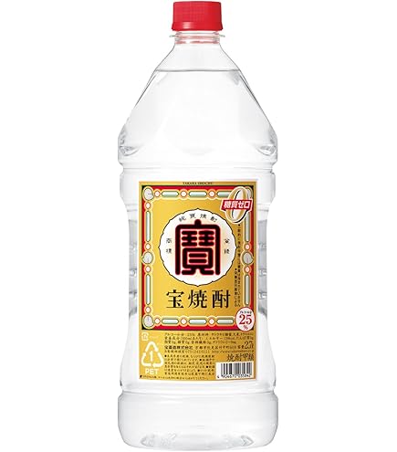 Amazon.co.jp: 宝酒造 宝焼酎 25% 4L エコペット : 食品・飲料・お酒