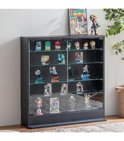 Amazon.co.jp: ナカバヤシ コレクションケース ワイド 透明アクリル棚