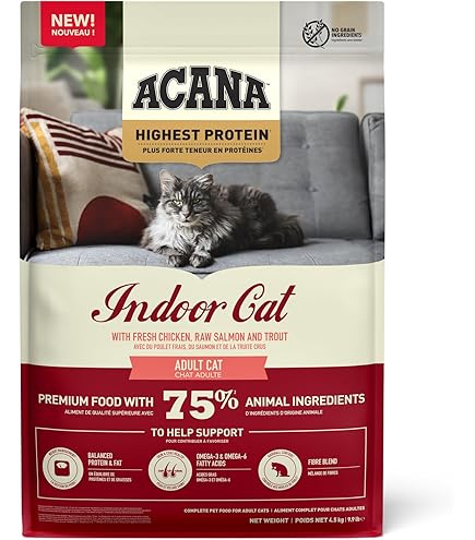 ACANA (アカナ) キャットフード ワイルドプレイリーキャット（4袋） Amazon | アカナ (ACANA) ワイルドプレイリーキャット 4.5kg [国内正規