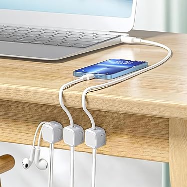 ケーブルクリップ 充電ケーブル オーガナイザー スタンドデスクトップ用 くま ケーブルクリップ 充電ケーブル オーガナイザー スタンド