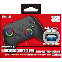 Amazon.co.jp: RANGELIFE 【Switch2用】ワイヤレスコントローラー 本体