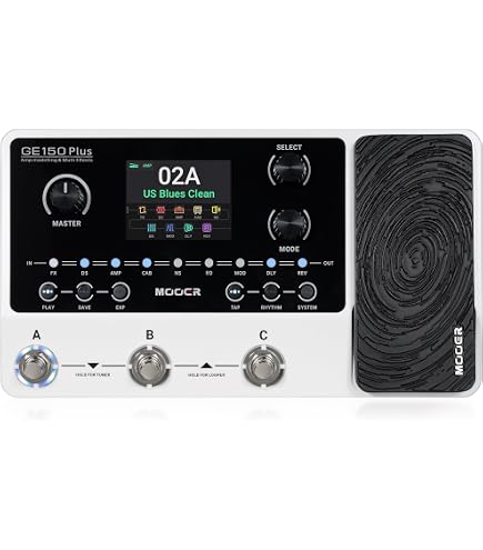 MOOER GE250 Multi Effects Processor with FX Loop, Tone Capture