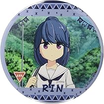 Amazon | ゆるキャン△ 缶バッジ Ver.2 志摩リン A KBAN-Y003-m04