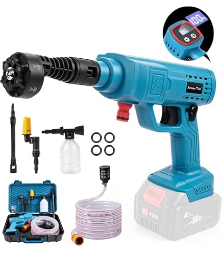 Amazon.co.jp: Worx コードレス高圧洗浄機、20V 710 PSI パワー