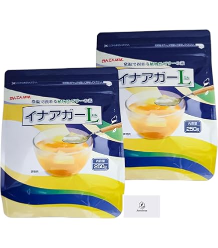 Amazon.co.jp: 伊那食品工業 イナアガー L 500g 常温で固まる植物性