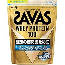 Amazon.co.jp: ザバス(SAVAS) ホエイプロテイン100 バニラアイス 