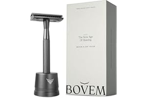 BOVEM Align Razor – Premium Single Blade Razors For Men, Double Edge Razor Blade, Safety Razor for Face and Beard, Shaving Ra