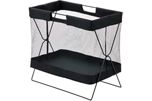 キングジム サイドバッグスタンドボックス黒 カバン置き 荷物置き 折りたたみ BGSB100-BK