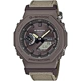 [CASIO(カシオ)] G-SHOCK(ジーショック) 腕時計 【国内正規品】web限定 FOOD TEXTILE素材クロスバンド Bluetooth搭載 バイオマスプラスチック採用 GA-B2100CT-5AJF メンズ カーキ