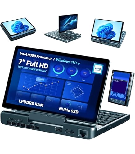 GPD Pocket　Windows11 ほぼバッテリー新品　保護フィルム付き GPD Pocket 初代保護フィルム付き