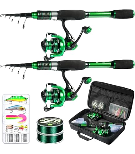 Daiwa DSK20-2B/F602ML D-Shock Freshwater Spinning Combo, 2 Bearings, 6' Length, 2Piece Rod, Medium,/Light Power Sporting Goods