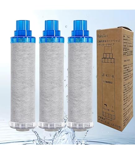 Amazon | JF-K11 浄水器カートリッジ 3本セット 12物質除去タイプ JF