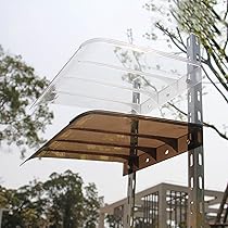 ひとつ屋根の下　ポピ岡様用 Amazon.co.jp: TOCTUS 玄関庇 屋根庇 ひさし 奥行60/80cm