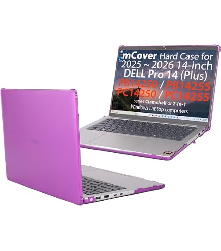 Custodia Rigida MCover Per Dell XPS 14 9440 (2024) – Trasparente Con Opzioni Colore – Protezione In Policarbonato