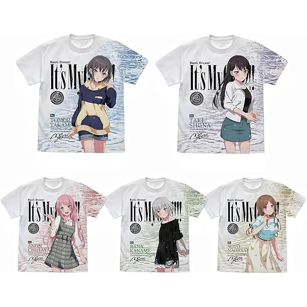 バンドリ 高松燈 フルグラフィックTシャツ MyGo!!!!! サイズXXL 高松 燈 フルグラフィックTシャツ [BanG Dream! It's MyGO