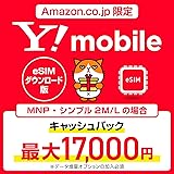 【Amazon.co.jp 限定】【eSIM用】Y!mobile(ワイモバイル) 事務手数料3,850円が無料になるエントリーコード ダウンロード版 5G対応 格安SIM