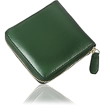 MOKU 限定レザー折りたたみ財布 ダークグリーン SALE セール 長財布 メンズ レディース 本革 財布 グリーン