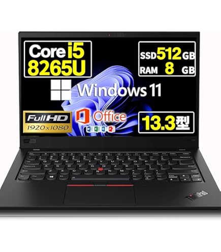 Amazon.co.jp: 【整備済み品】ノートパソコン ThinkPad X390/高性能CPU