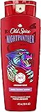 OLD SPICE (オールドスパイス) BODY WASH NIGHTPANTHER 16oz/473ml ボディウォッシュ ボディソープ メンズ 香り ナイトパンサー 【正規輸入品】 【OSS】 (日本語表記のラベル付き)