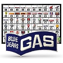 オリジナル　ワッペン7/15 Amazon.co.jp: 汎用 ブルージーンズ MotoGP RACING スポンサー