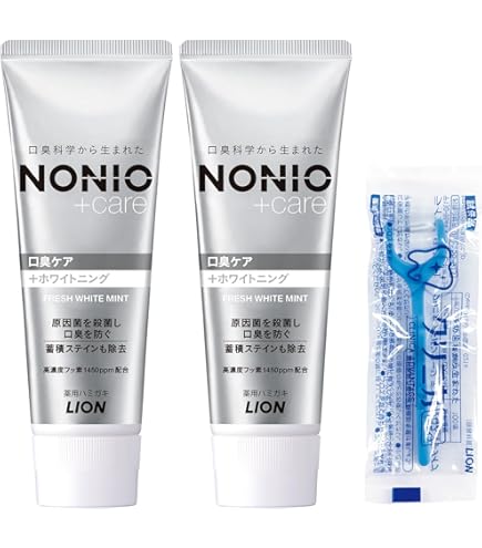Amazon | 【4個セット】NONIO プラスホワイトニングハミガキ 130g