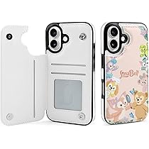 Amazon.co.jp: iPhone 16 ケース 手帳型 ダッフィーフレンズ